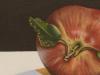 Mele in tavola cm 20x30 oil on board