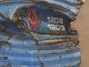 Bidone Blu cm 60x90 oil on canvas