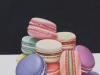 Macarons cm 60x60 oil on canvas
